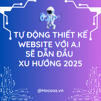 Tự Động Thiết Kế Website Với AI Sẽ Dẫn Đầu Xu Hướng 2025. Những Ai Không Biết Sẽ Bị Bỏ Lại Phía Sau