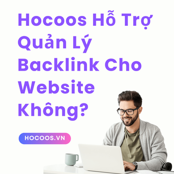 Hocoos Hỗ Trợ Quản Lý Backlink Cho Website Không
